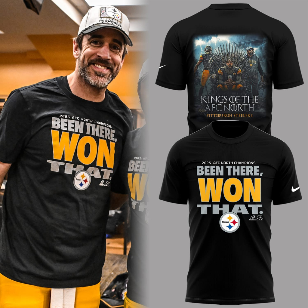 Pittsburgh Steelers Football King Of The AFC North Champions T-Shirt Best Gift For Football Fans