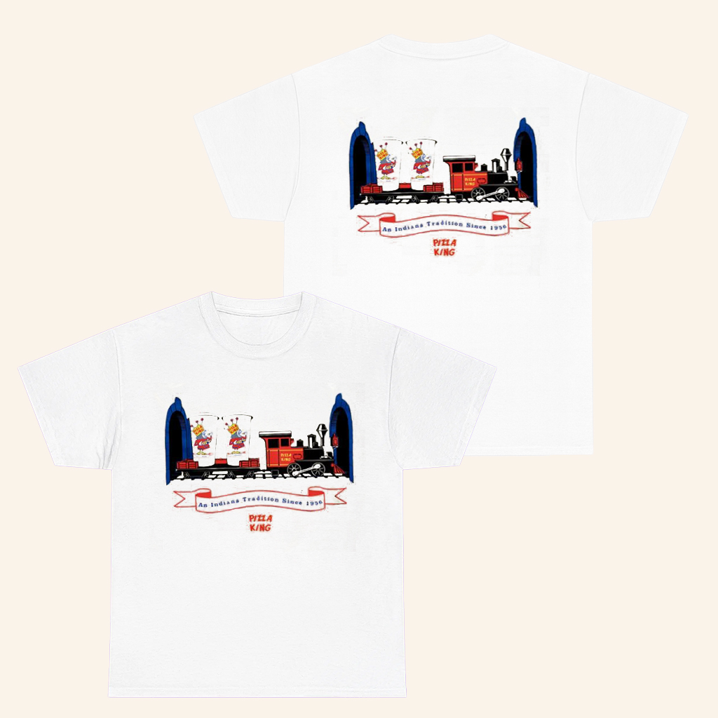 Pizza King Train Merch An Indiana Tradition Since 1956 T-Shirt For Dad
