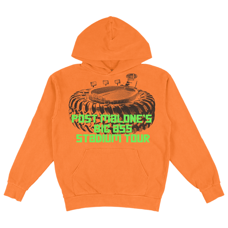 Post Malone The Big Ass Stadium Tour Merch Hoodie 2025 Concert Apparel Unique Fan Gifts
