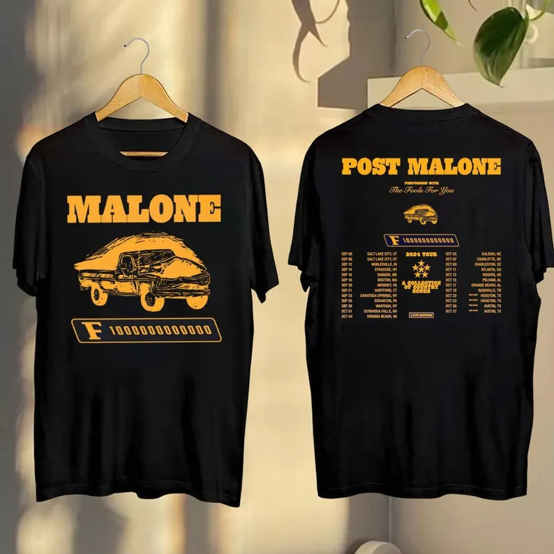 Post Malone The F-1 Trillion Tour Merch T-Shirt Best Gifts For Post Malone Fans