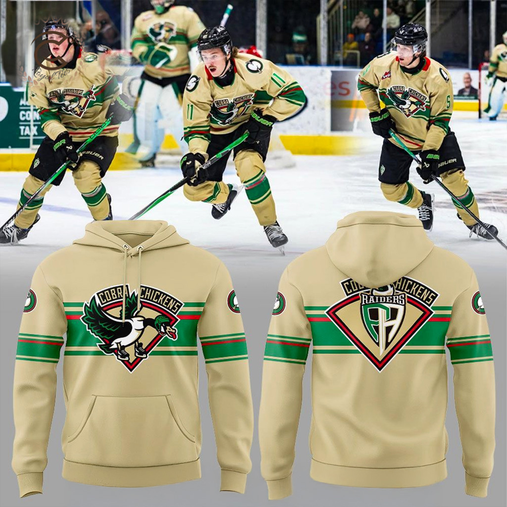 Prince Albert Raiders Cobra Chicken Uniform 2025 Hoodie Hockey Merch Best Gift For Raiders Fans