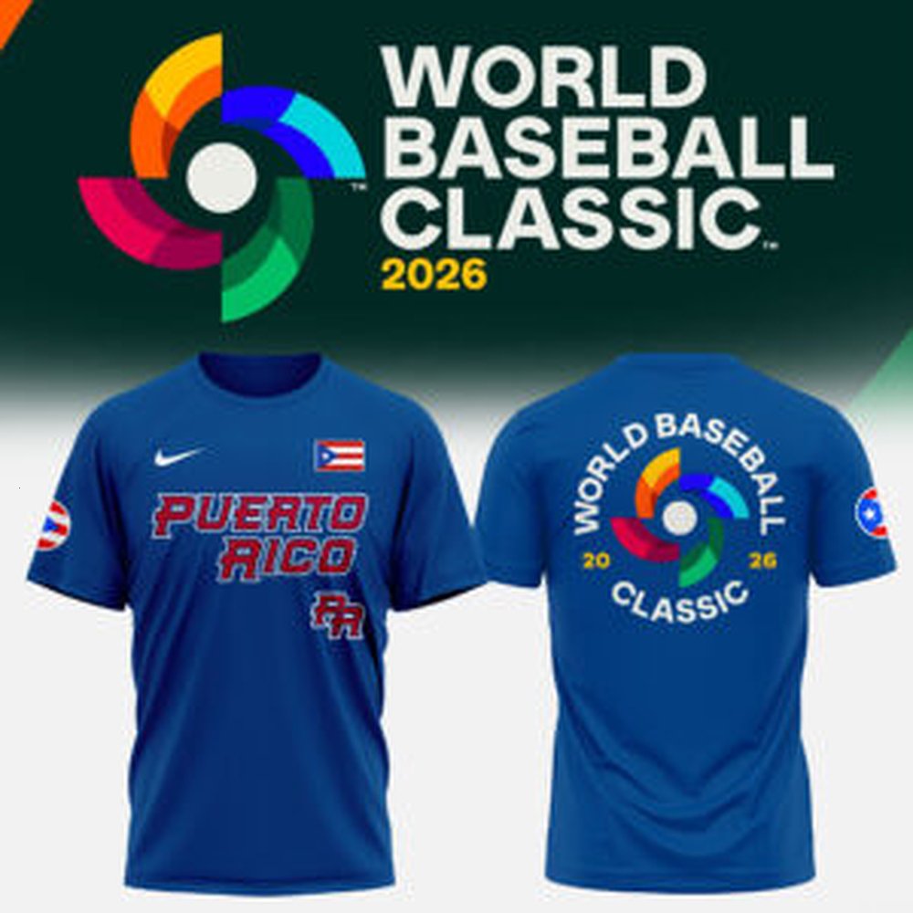 Puerto Rico 2026 World Baseball Classic T-Shirt Best Gift For Baseball Fans