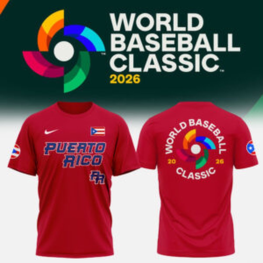 Puerto Rico Baseball 2026 World Baseball Classic T-Shirt Best Gift For Baseball Fans