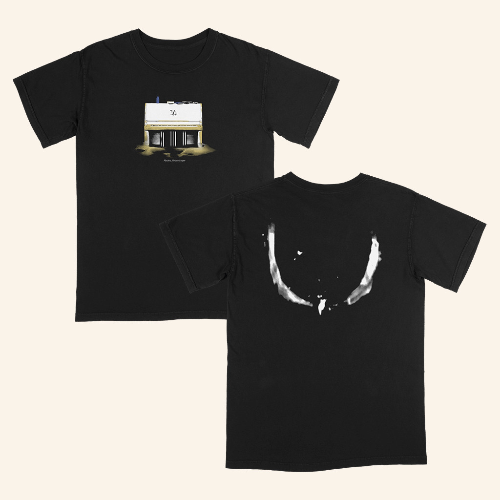 Quadeca Merch Vanisher Black T-Shirt Music Related For Guys