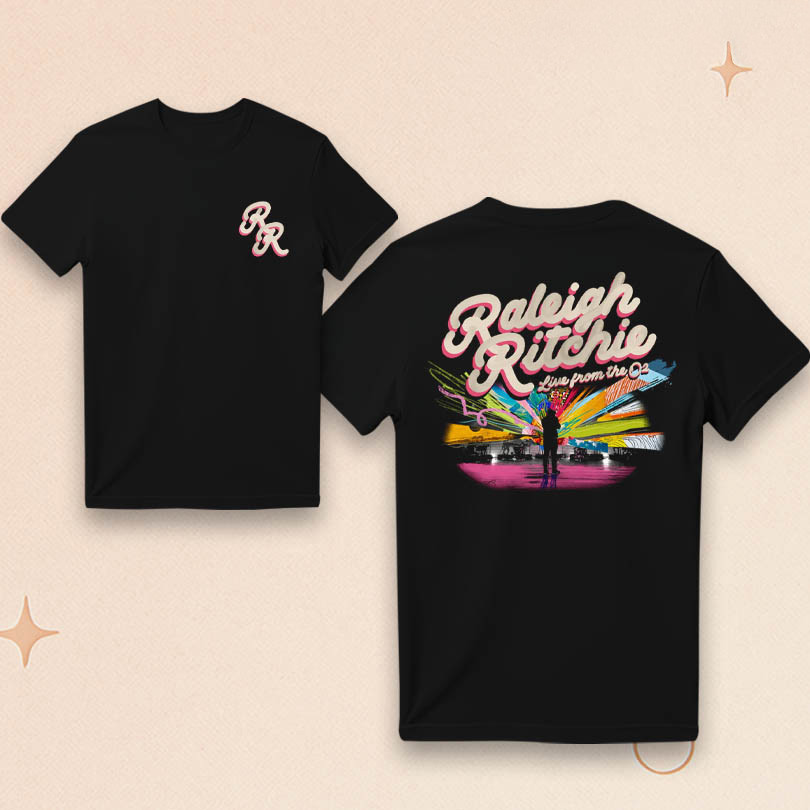 Raleigh Ritchie Merch RR Live From The O2 T-Shirt For Friends