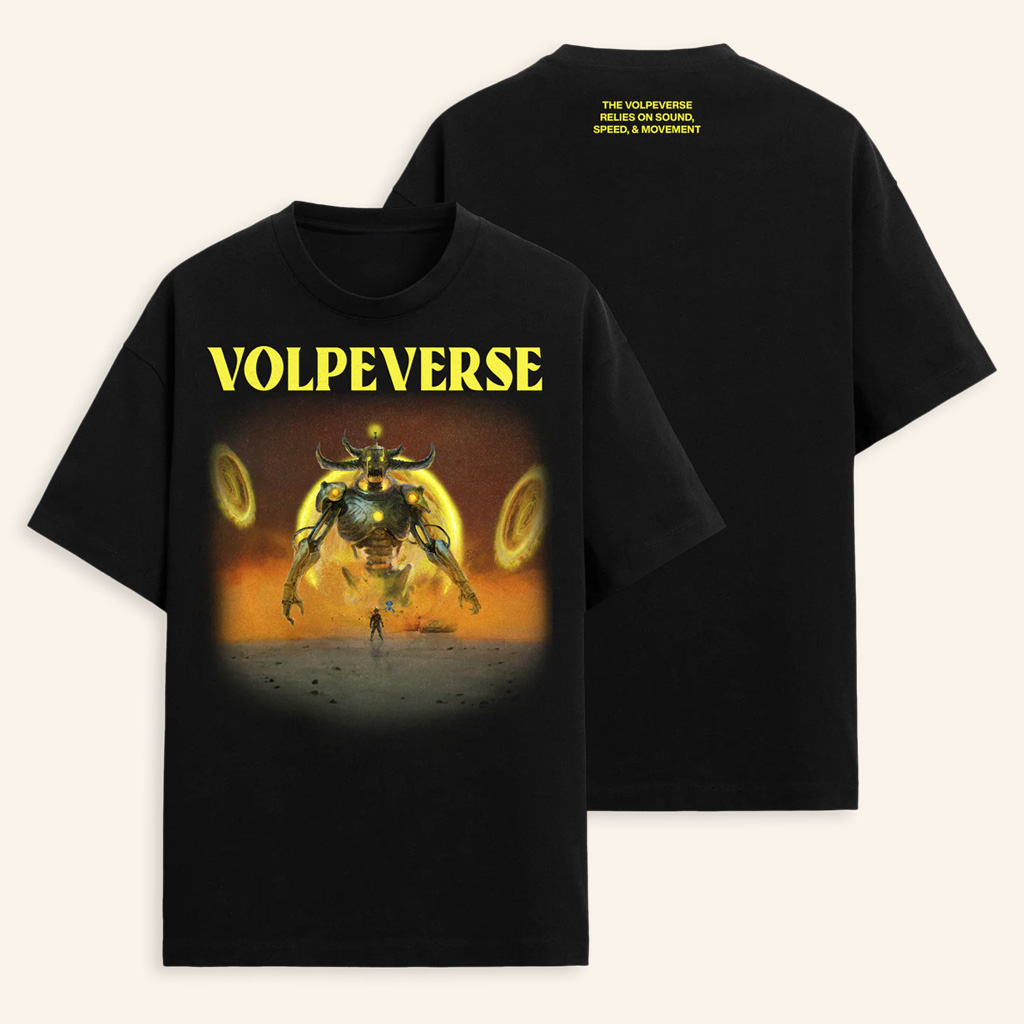Ray Volpe Merch Volpetron Tour Black T-Shirt Cool For Music Lovers