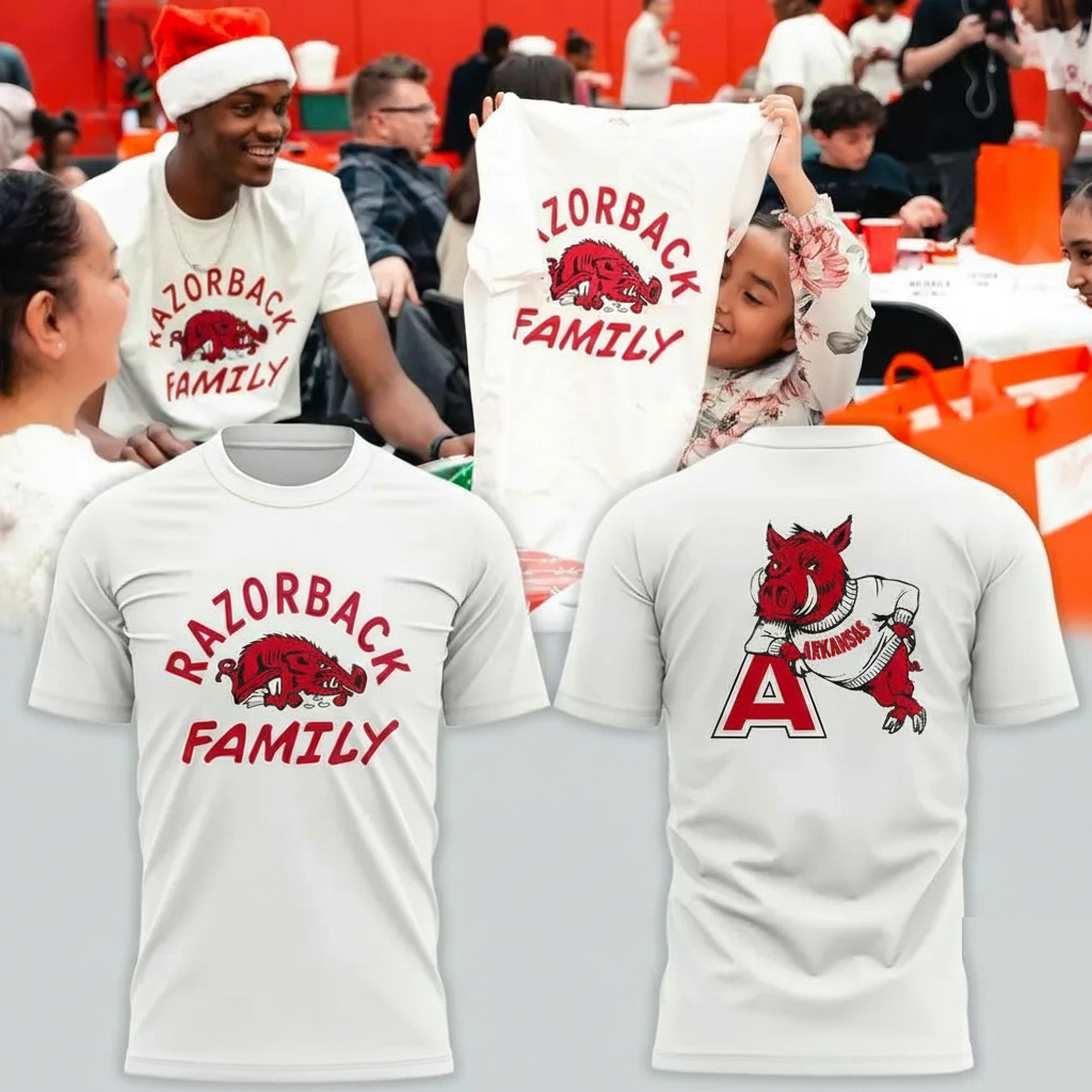 Razorback Family Arkansas Razorbacks T-Shirt Razorbacks Apparel Best Gift For College Football Fans