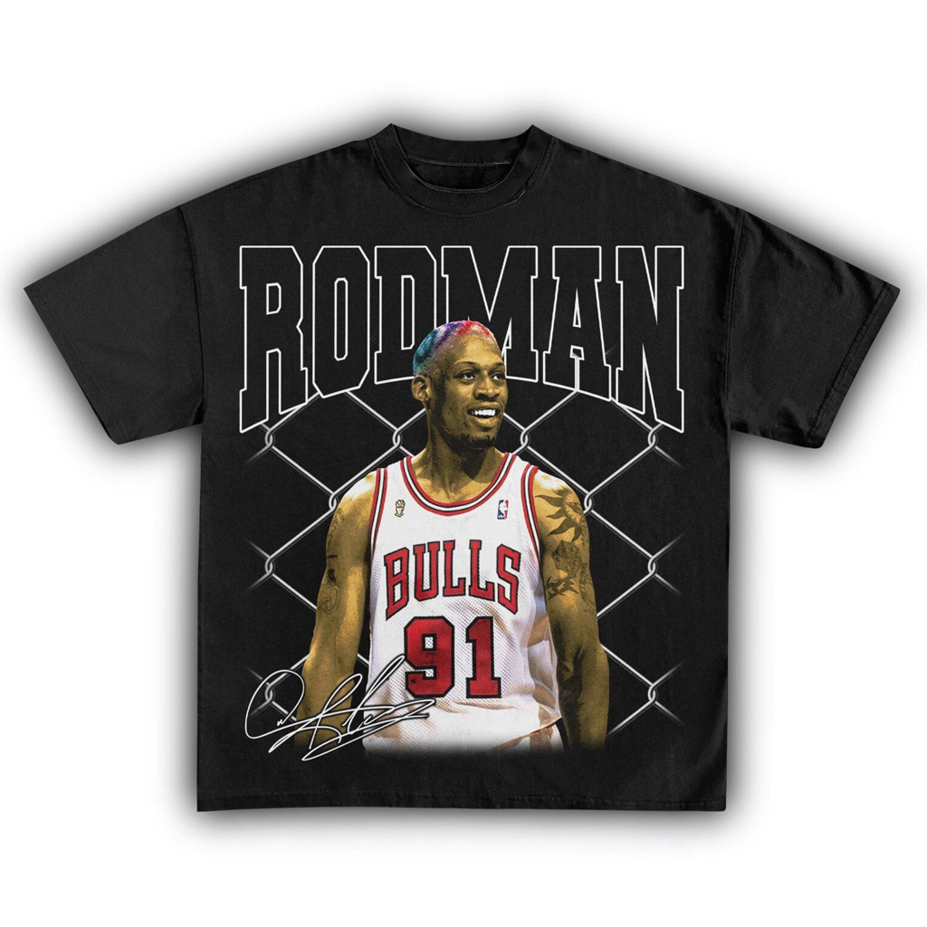 Rodman Vintage T-Shirt For Basketball Fans Birthday Present For Husband