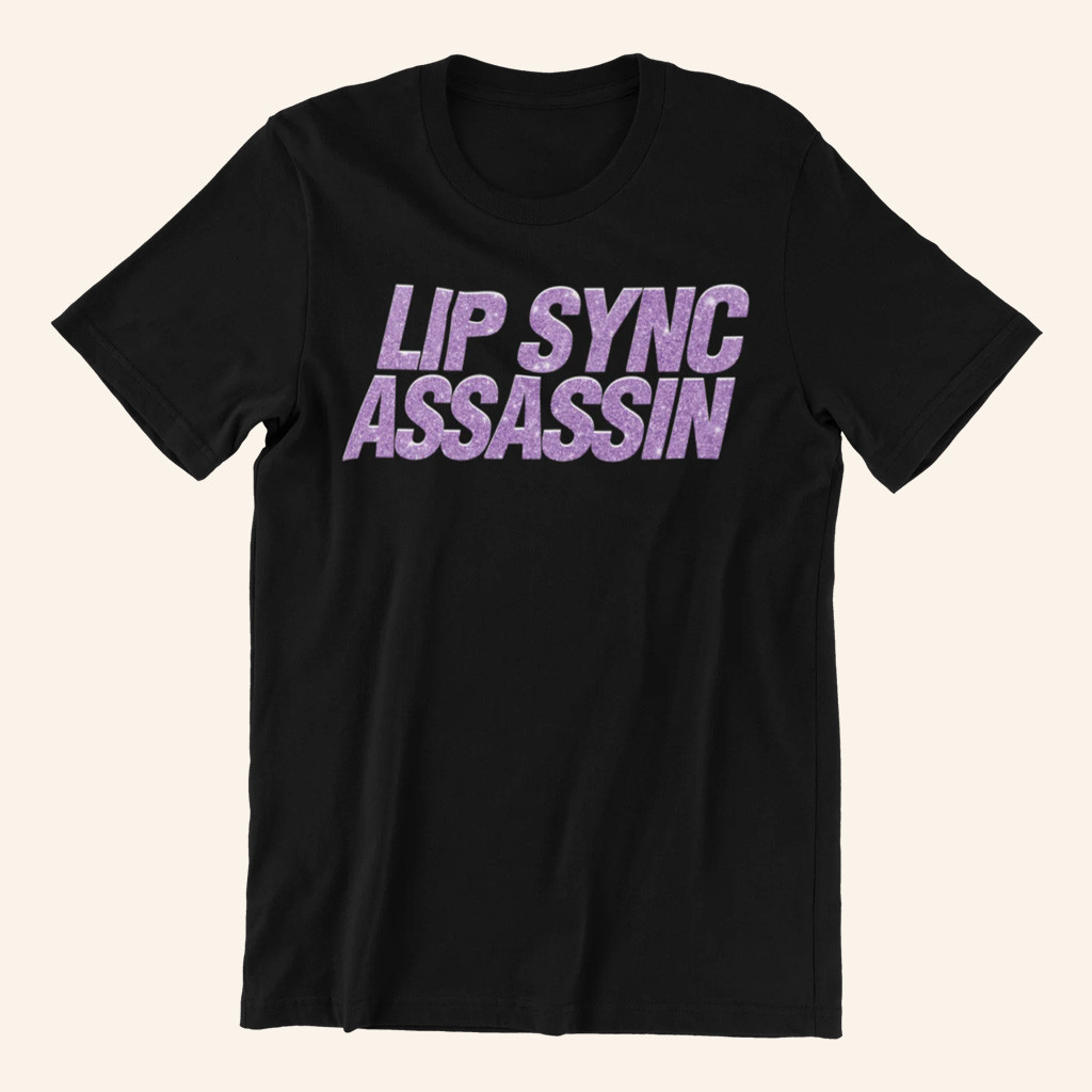 RuPaul's Drag Race Merch RuPaul's Drag Race Lip Sync Assassin T-Shirt For Brother
