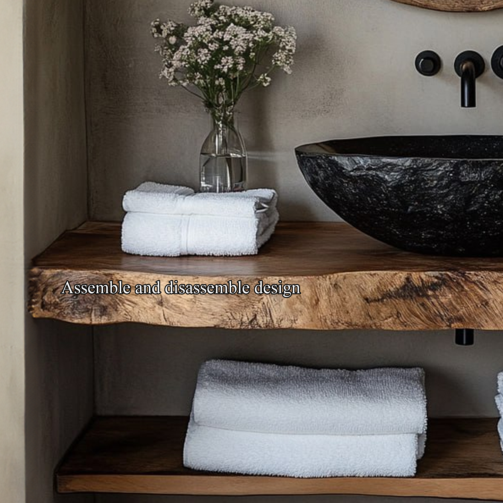 Rustic Modern Vanity Bathroom SINLBRV110