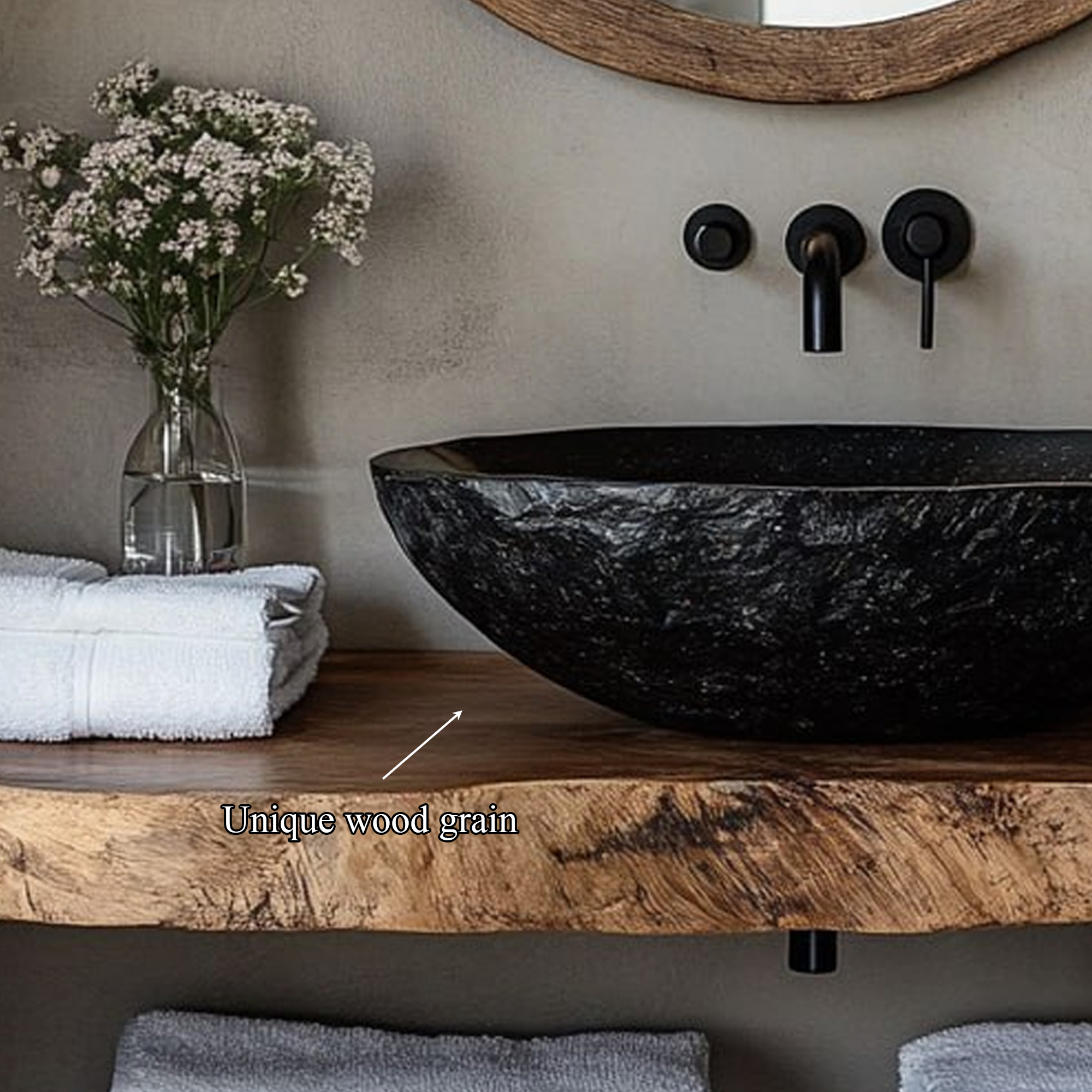 Rustic Modern Vanity Bathroom SINLBRV110