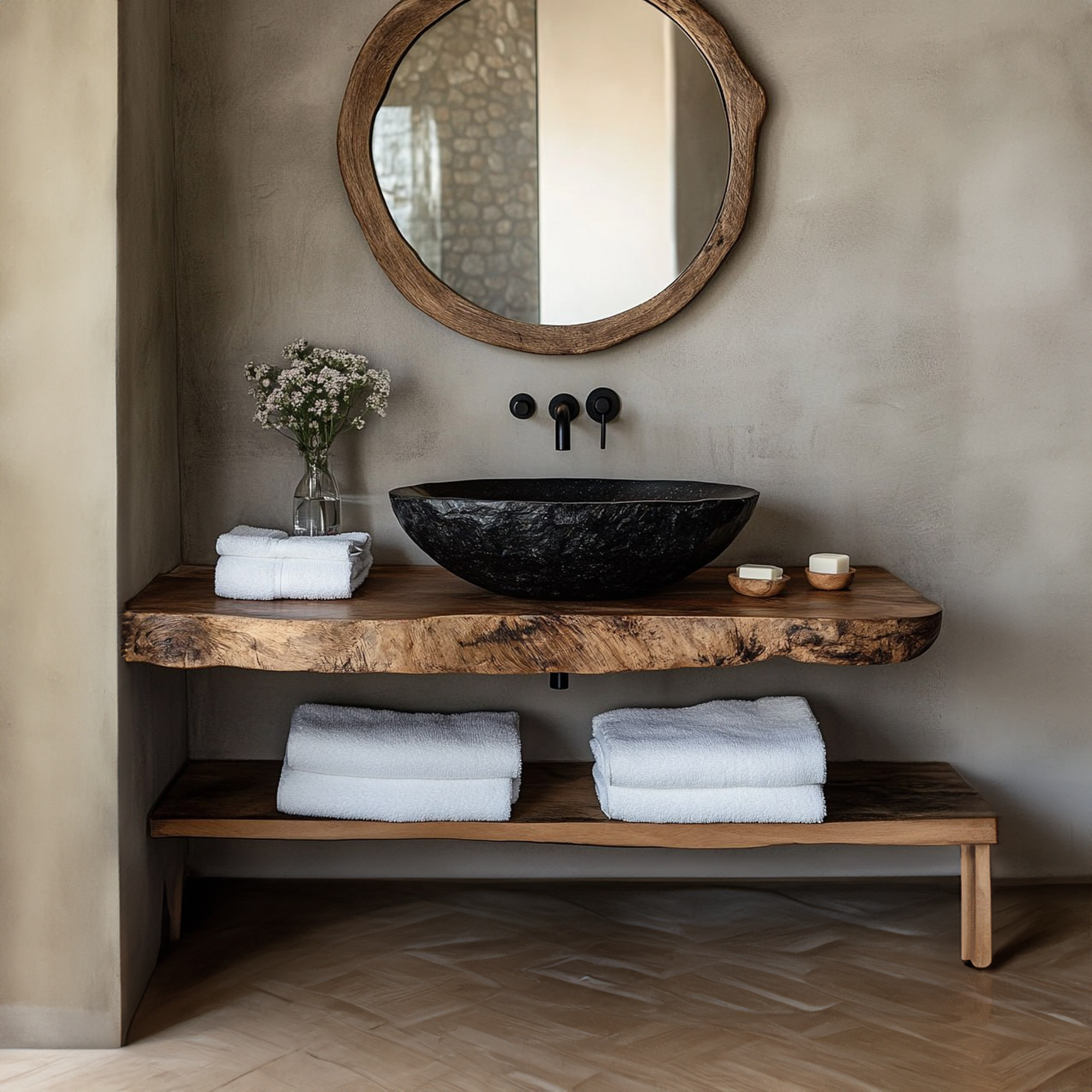 Rustic Modern Vanity Bathroom SINLBRV110