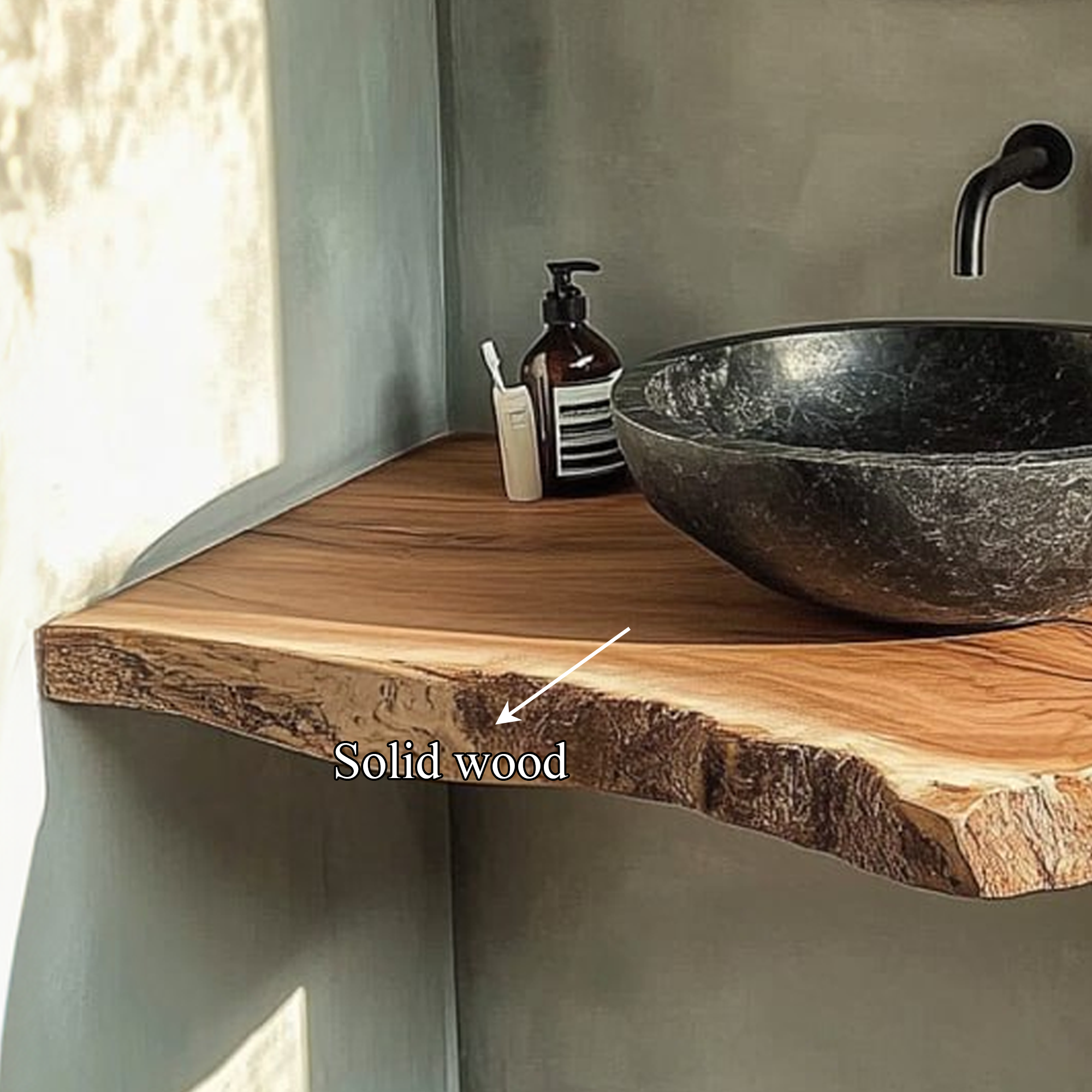 Rustic Narrow Vanity Bathroom SINLBRV113