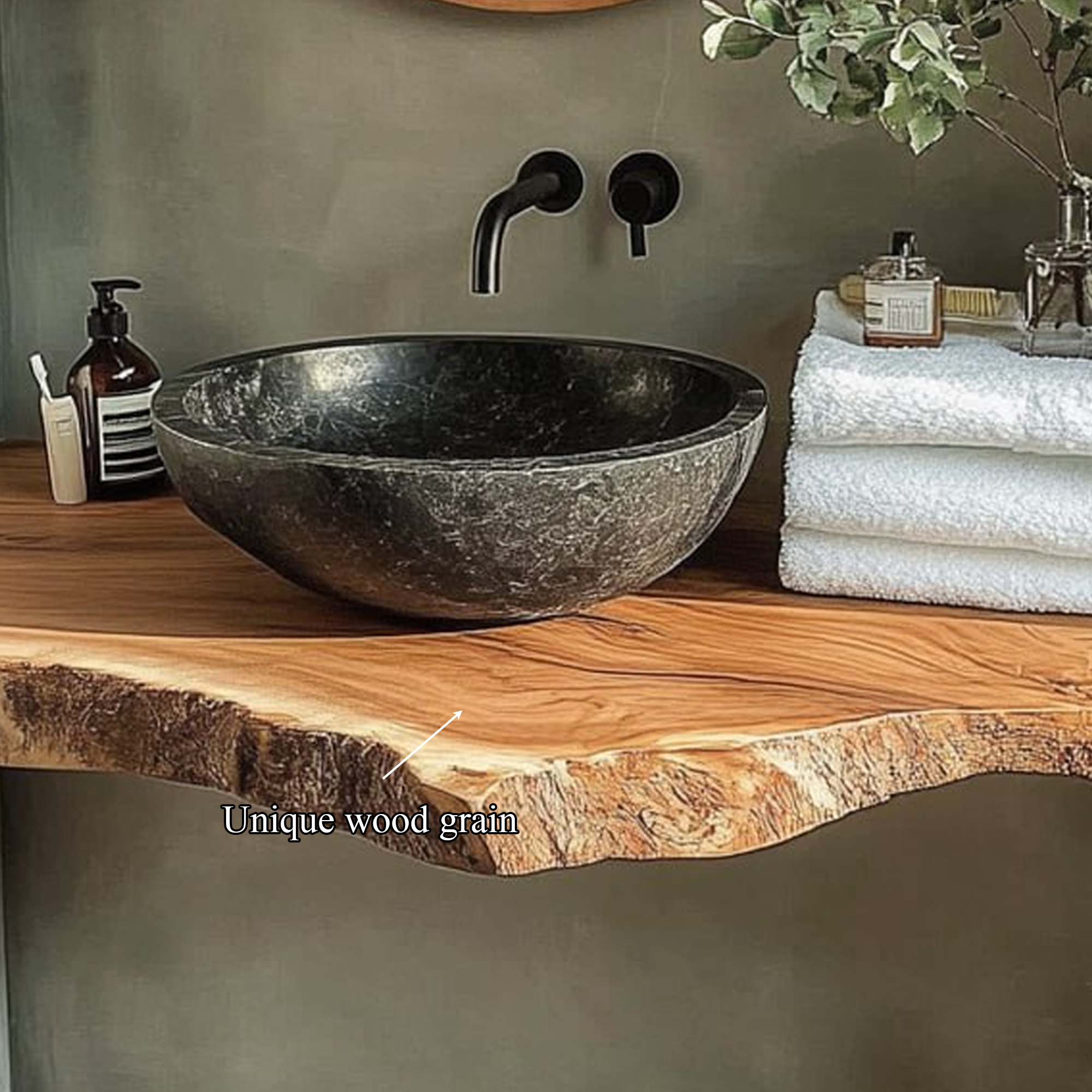 Rustic Narrow Vanity Bathroom SINLBRV113