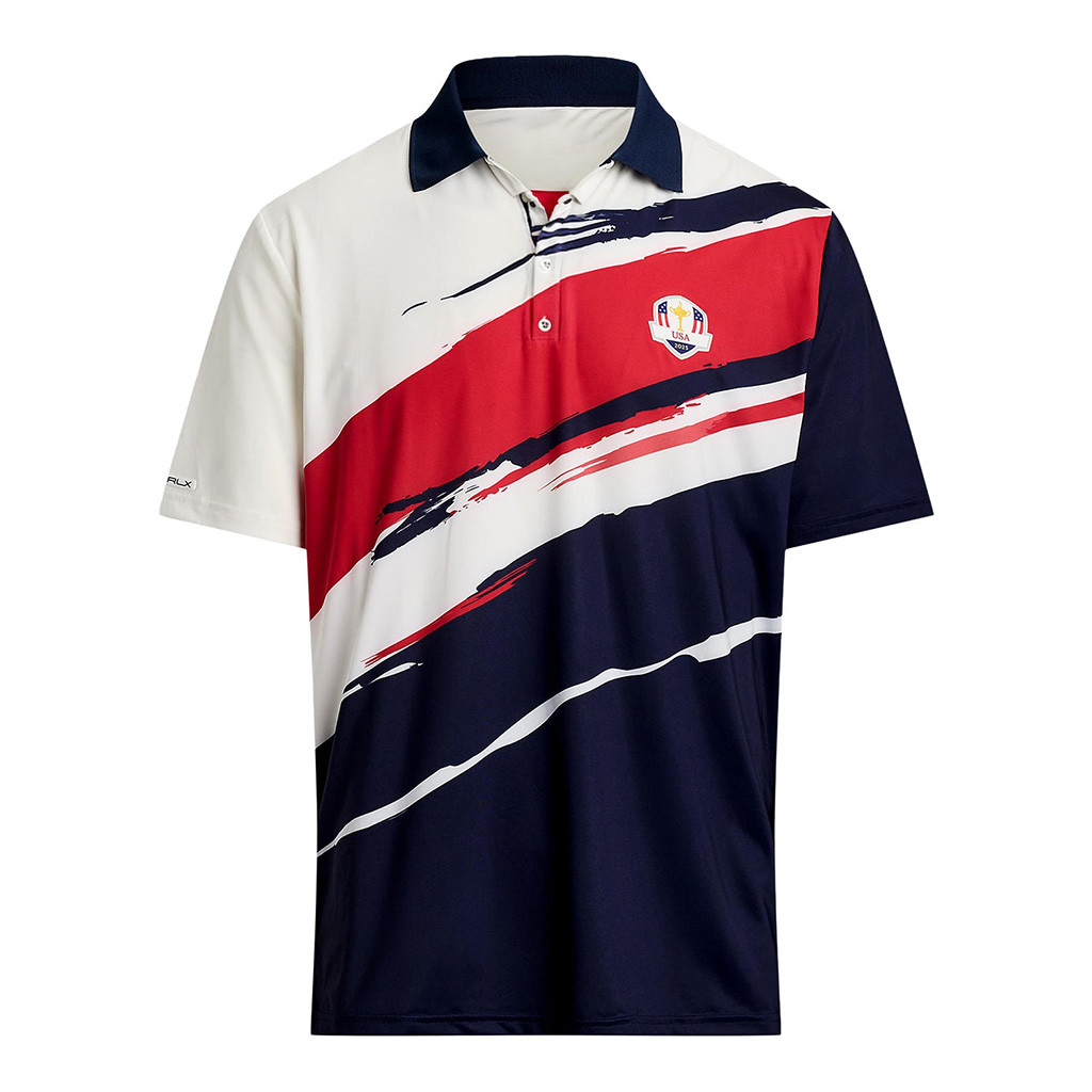 Ryder Cup Merch Ralph Lauren 2025 Ryder Cup US Team Uniform Monday Performance Polo Shirt