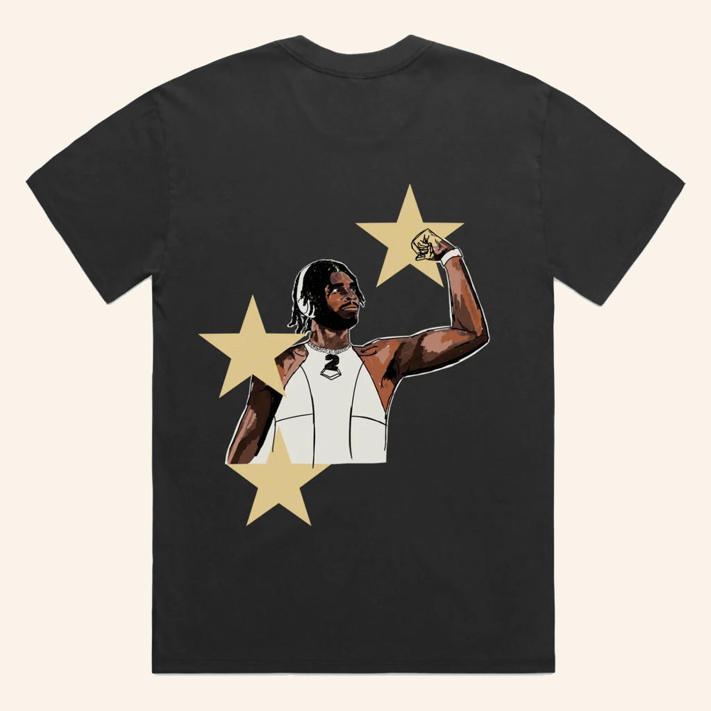 SS2Legendary Merch 2Legendary Sketch T-Shirt Shedeur Sanders Shirt For Football Fans