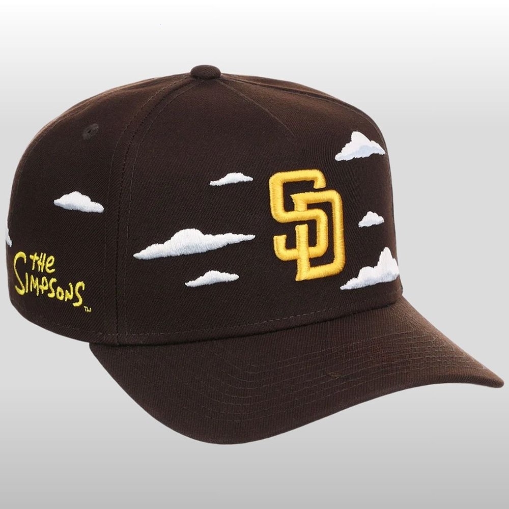 San Diego Padres 2026 The Simpsons Clouds Hat