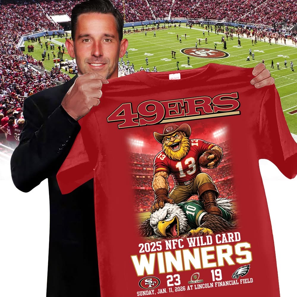 San Francisco 49Ers 2025 Nfc Wild Card Winners T-Shirt Gift For Friends