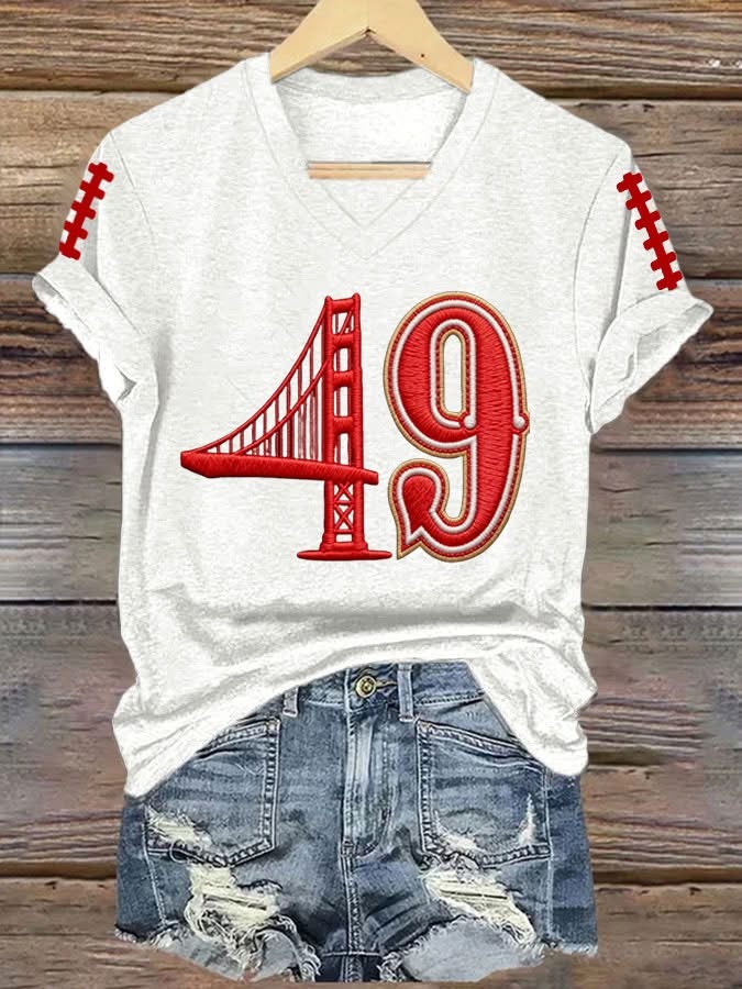 San Francisco 49ers Football Women Shirt Go Niners Cute Team Merch Best Gift For Fans