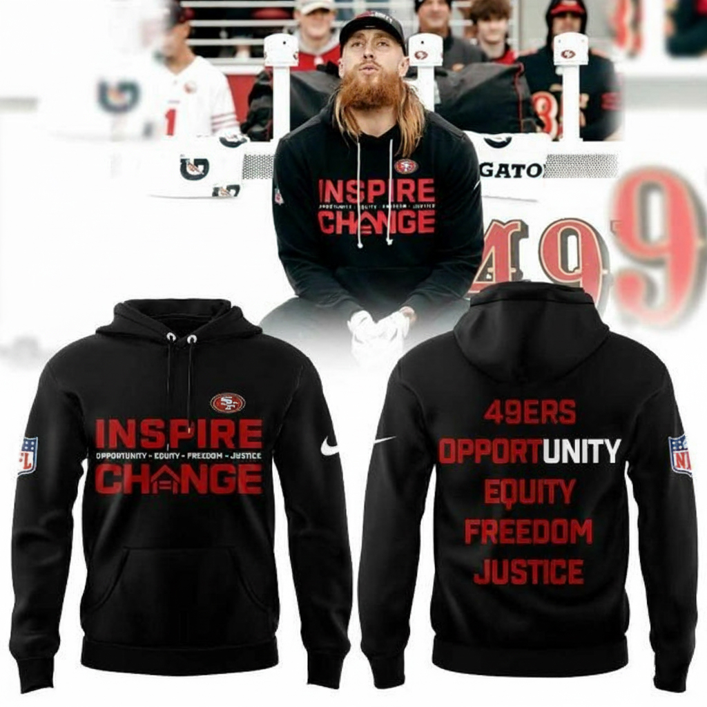 San Francisco 49ers x Inspire Change Hoodie SF 49ers Merch Best Gift For Football Fans