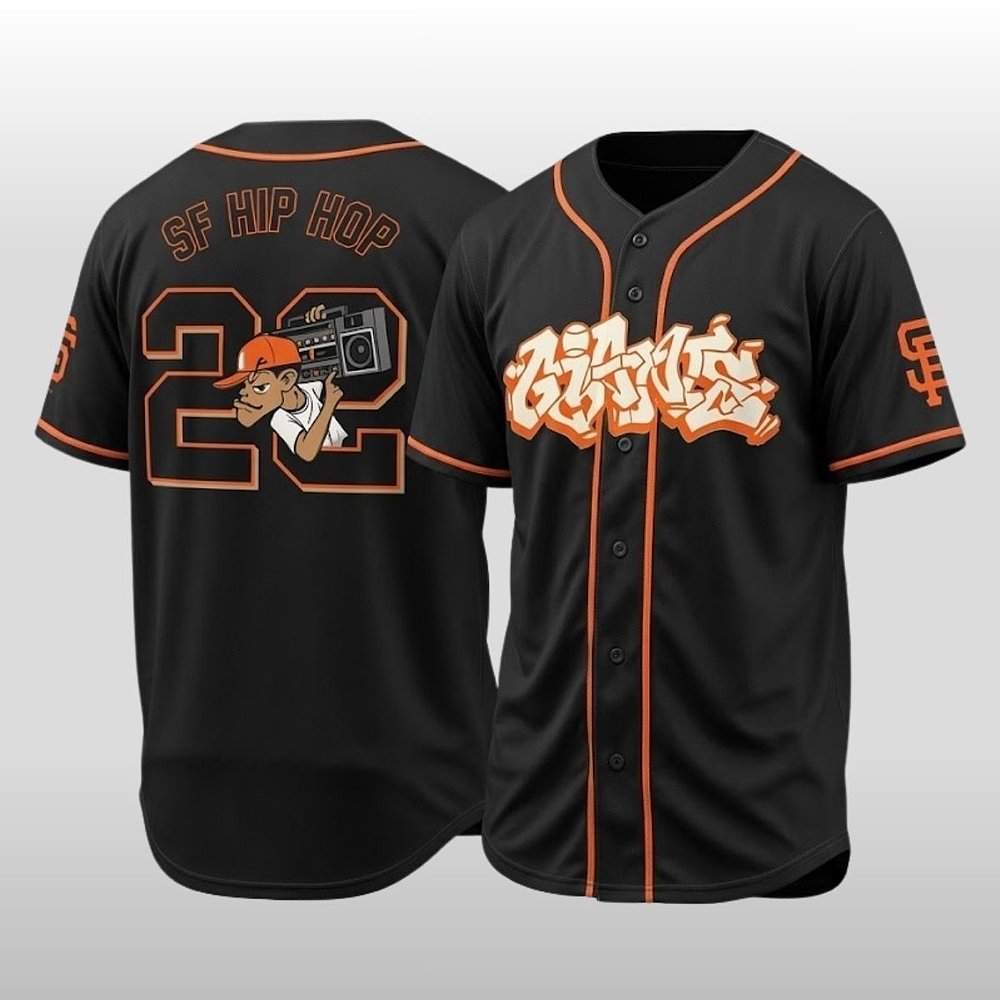 San Francisco Giants National Hip Hop Night 2026 Jersey Gift For Baseball Fans