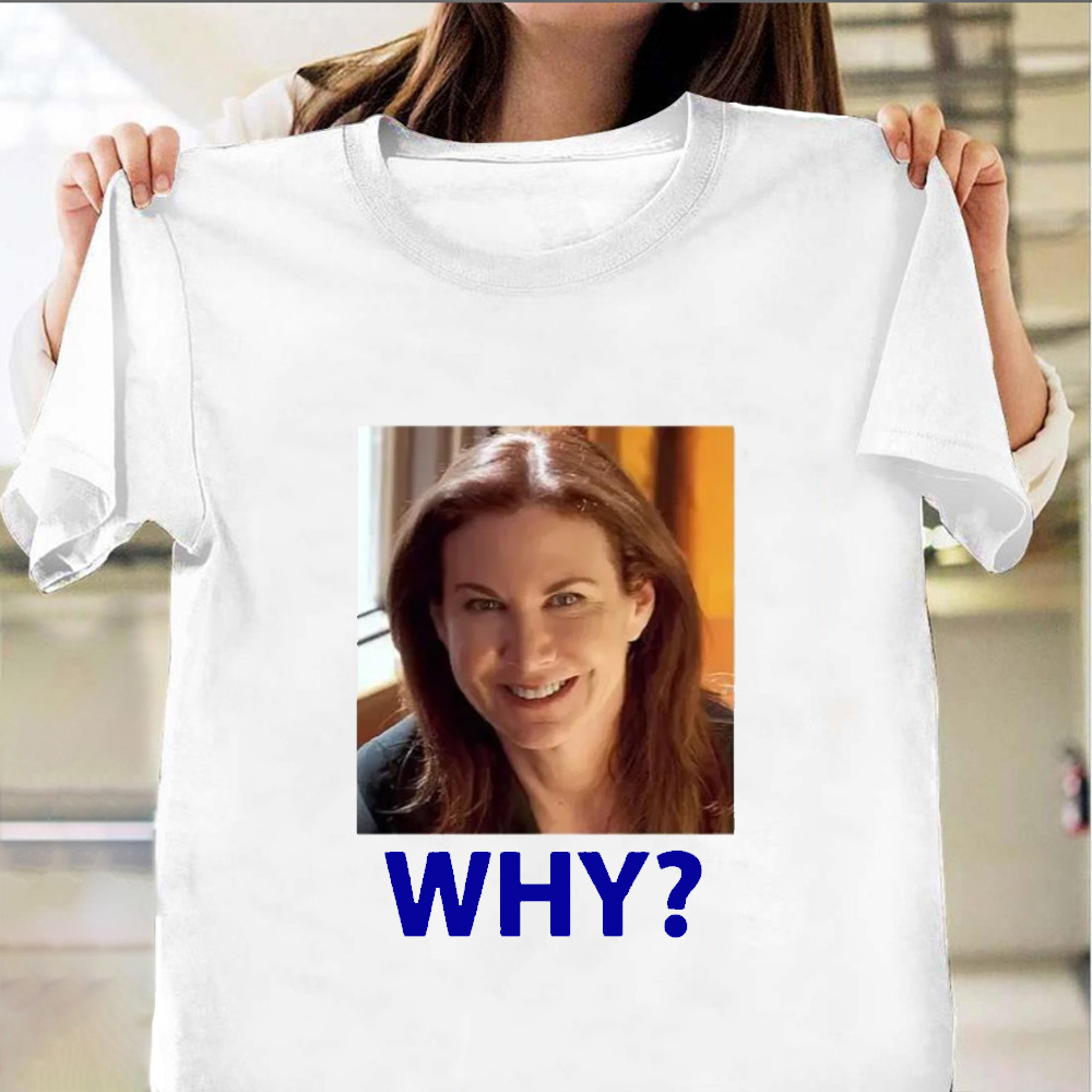Sarah Sherman Shirt Why SNL T-Shirt Clothing Sarah Sherman Why T-Shirt For Sale