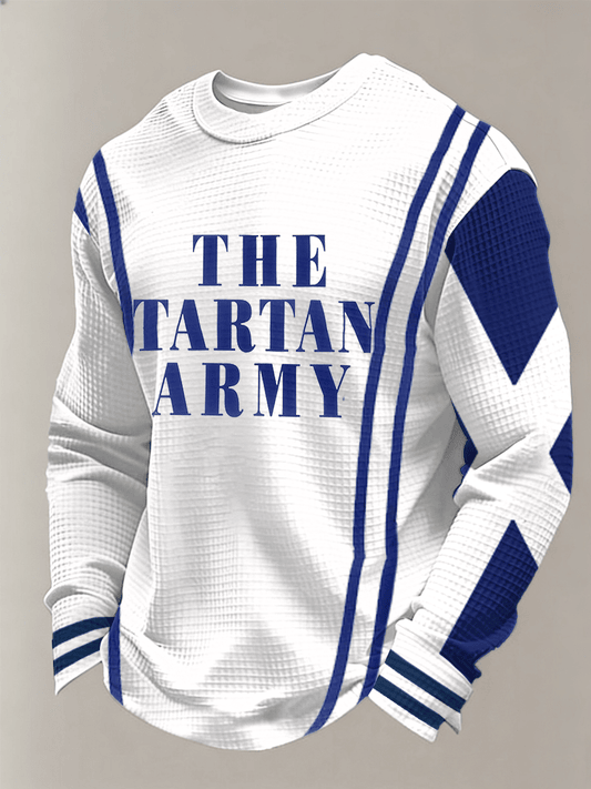 Scotland World Cup 2026 Long Sleeve Shirt The Tartan Army Shirt Best Gifts For Soccer Lovers