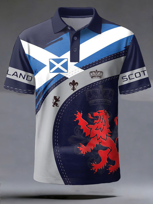 Scotland World Cup 2026 Polo Shirt Tartan Army Merch Best Gifts For World Cup Lovers