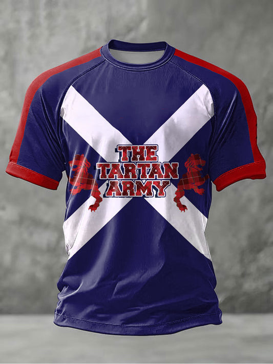 Scotland World Cup 2026 T-Shirt The Tartan Army Tee Cool Best Gifts For Soccer Fans