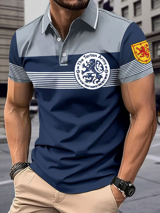 Scotland World Cup 2026 The Tartan Army Polo Shirt Soccer Apparel Best Gifts For Tartan Army Fans