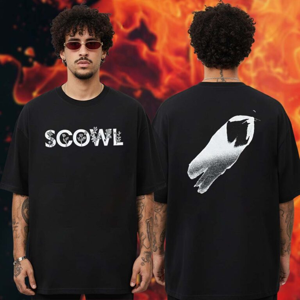 Scowl Merch Australia 2025 Logo T-Shirt For Rock Band Fans