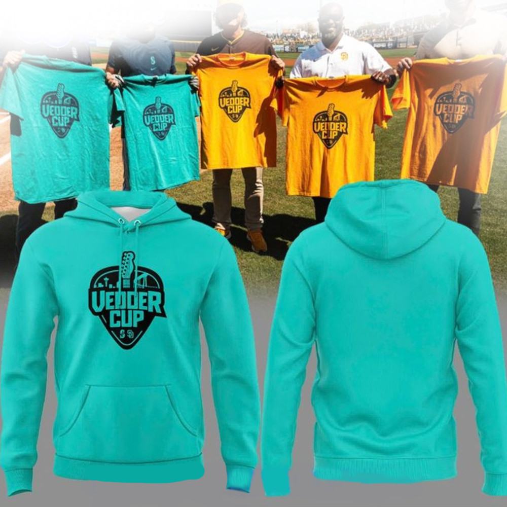 Seattle Mariners Vedder Cup 2025 Hoodie Father's Day Presents For Dad Ideas 2025