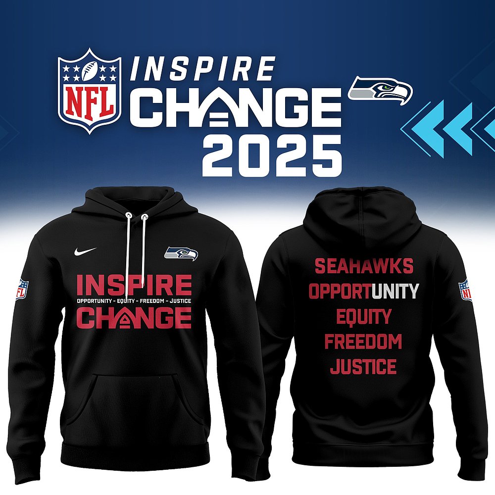 Seattle Seahawks Inspire Change Hoodie Best Gift For Football Fans