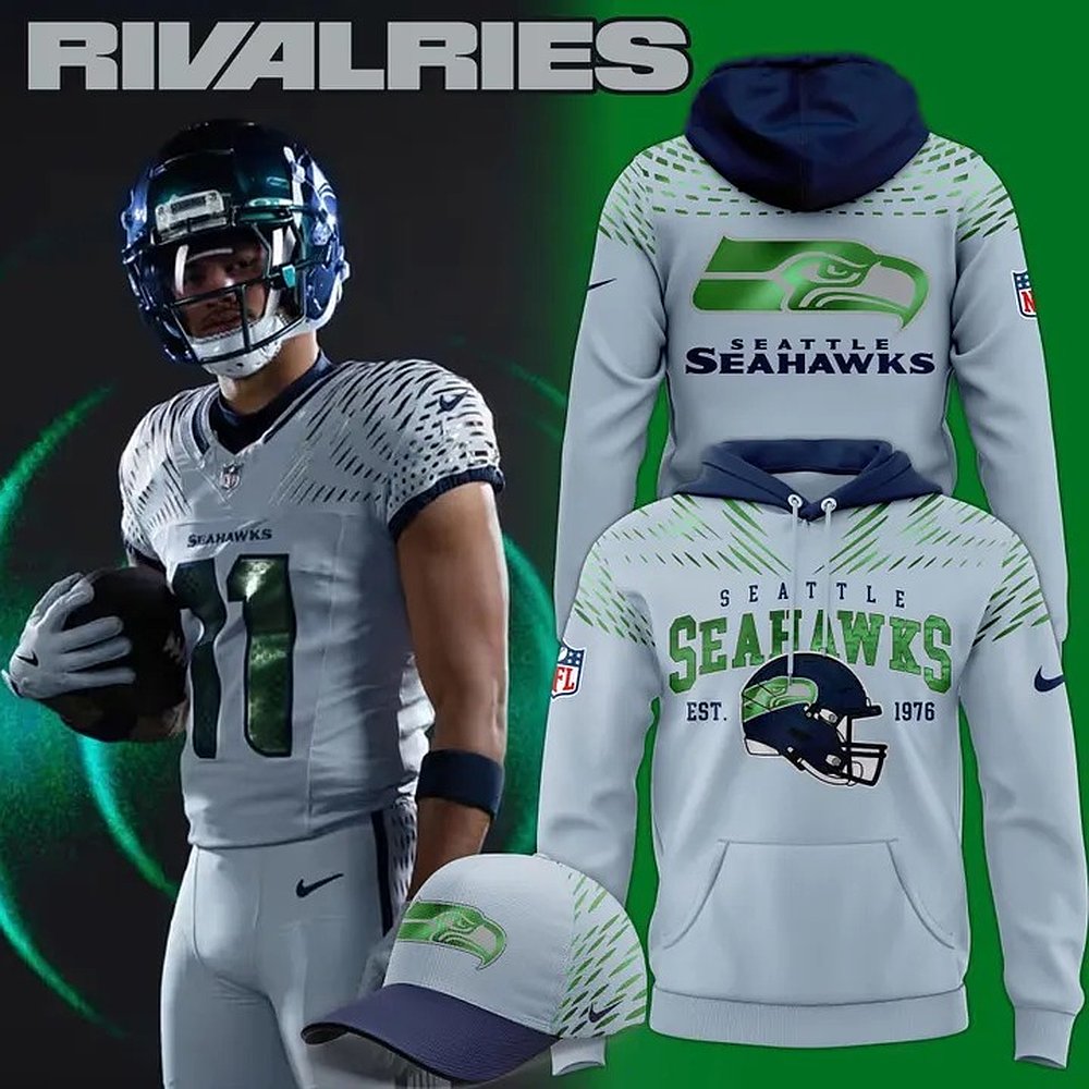 Seattle Seahawks NFL Rivalries 2025 Limited Hoodie NFL Football Rivalry Limited Edition Best Gift For Fans