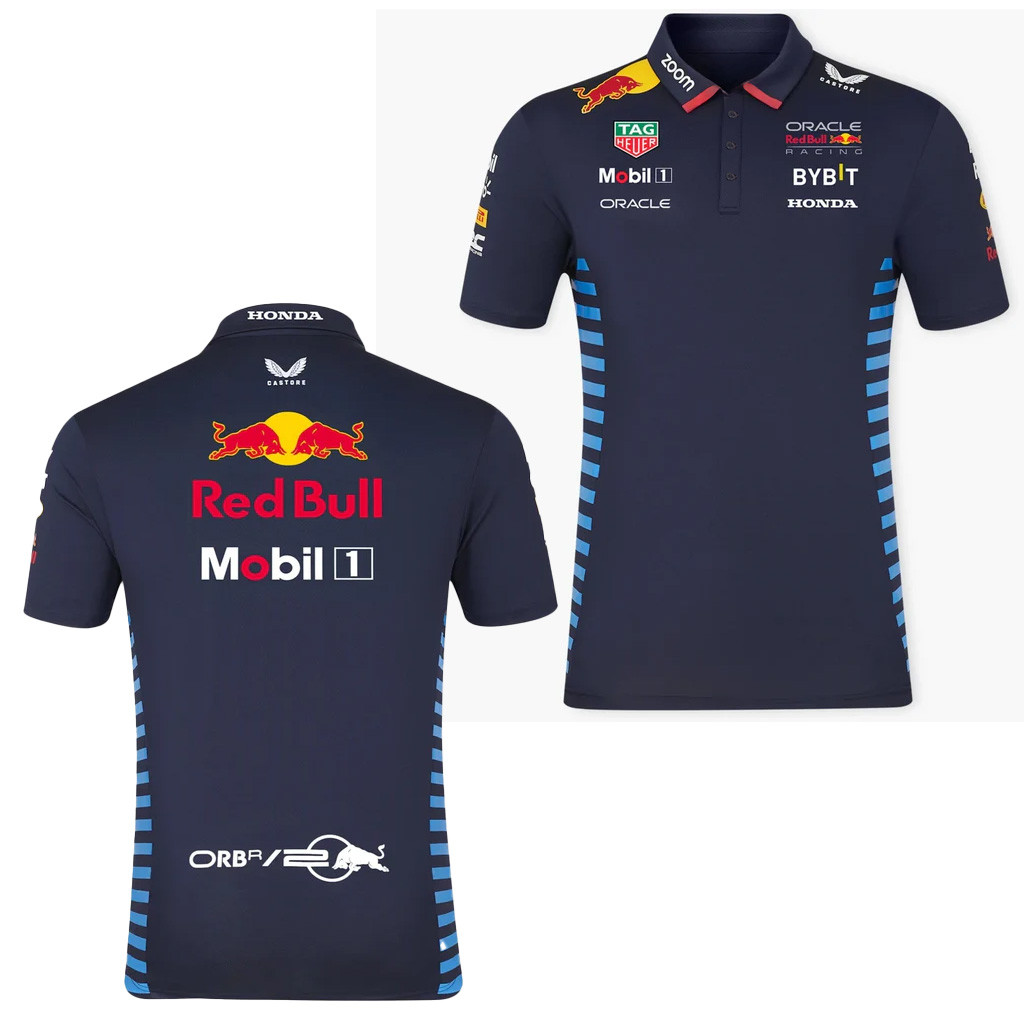Sergio Checo Perez Merch Red Bull Racing F1 2024 Polo Shirt Gift Ideas For Husband
