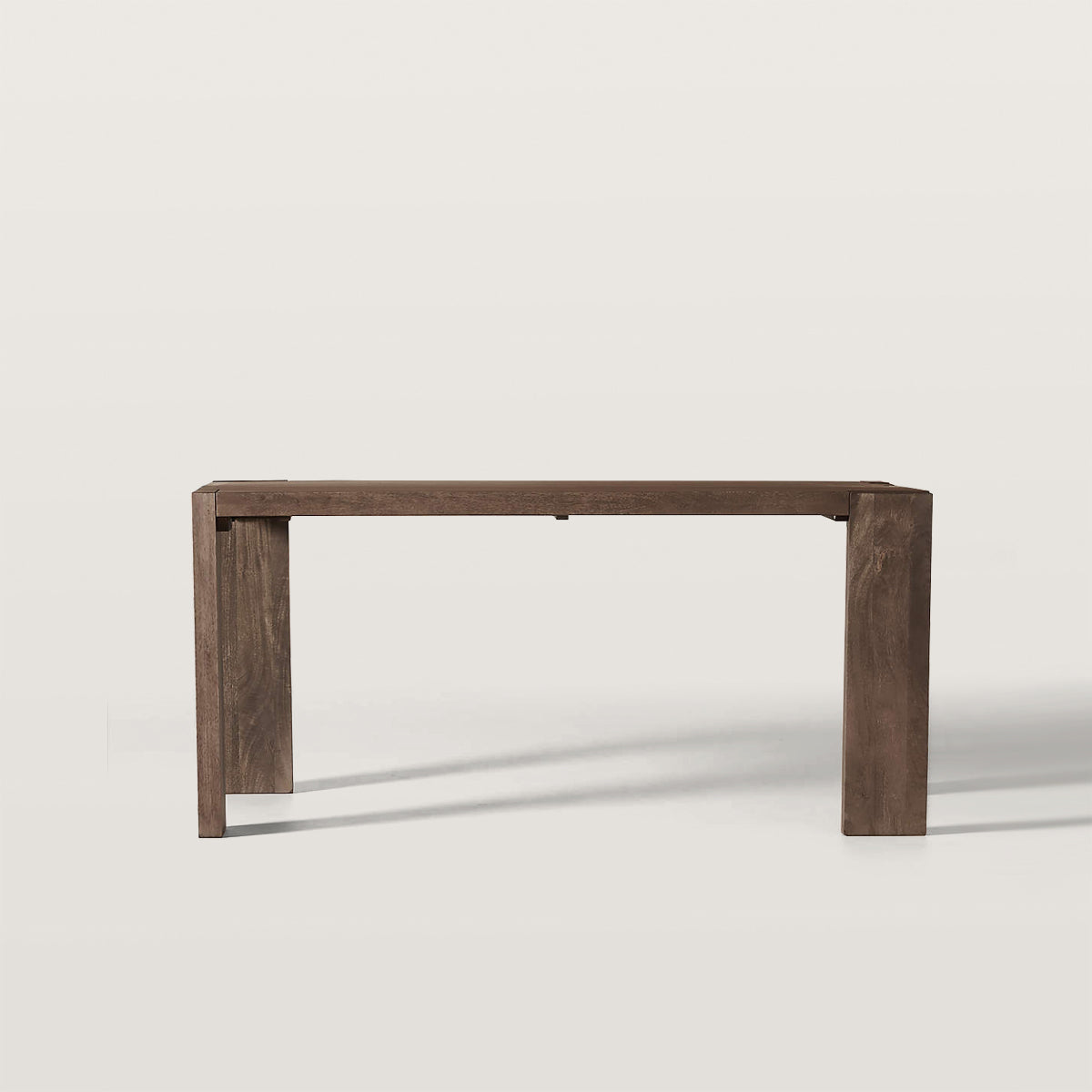 Simple Dining Table And Office Desk with Embedded Table Legs