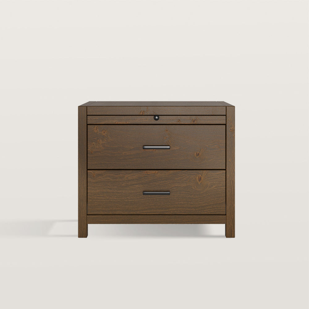 Simplicity Nightstand with Extendable Tray And 2-Drawer