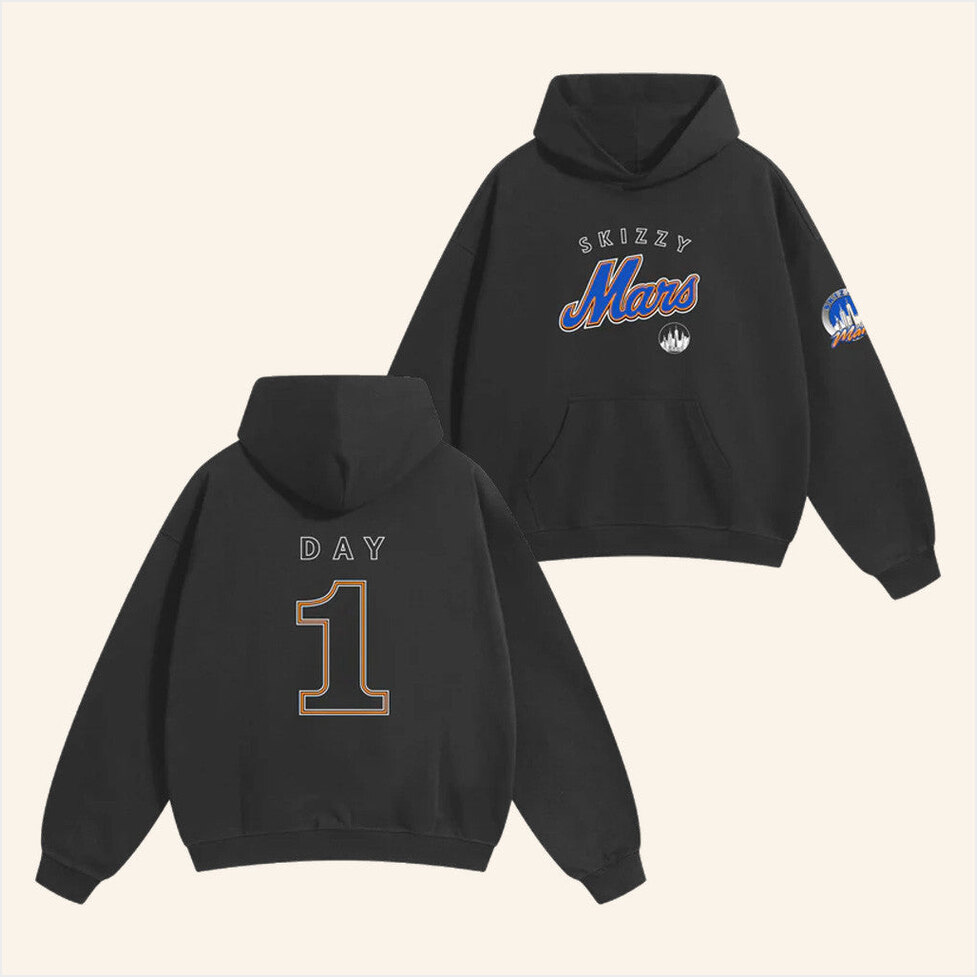 Skizzy Mars Merch Skizzy Mars Day 1 Hoodie Gift Ideas For Wife Birthday Gifts For Friends