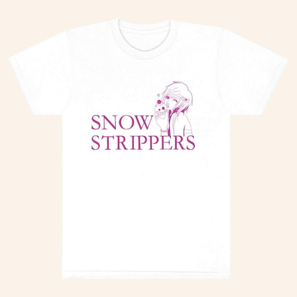 Snow Strippers Merch Anime Tour T-Shirt For Music Lovers
