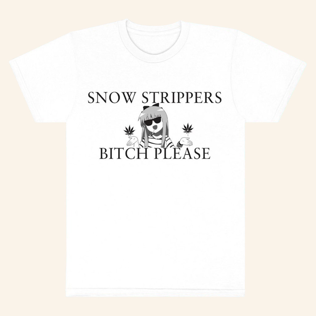 Snow Strippers Merch Snow Strippers Btch Please T-Shirt Cool For Music Lovers