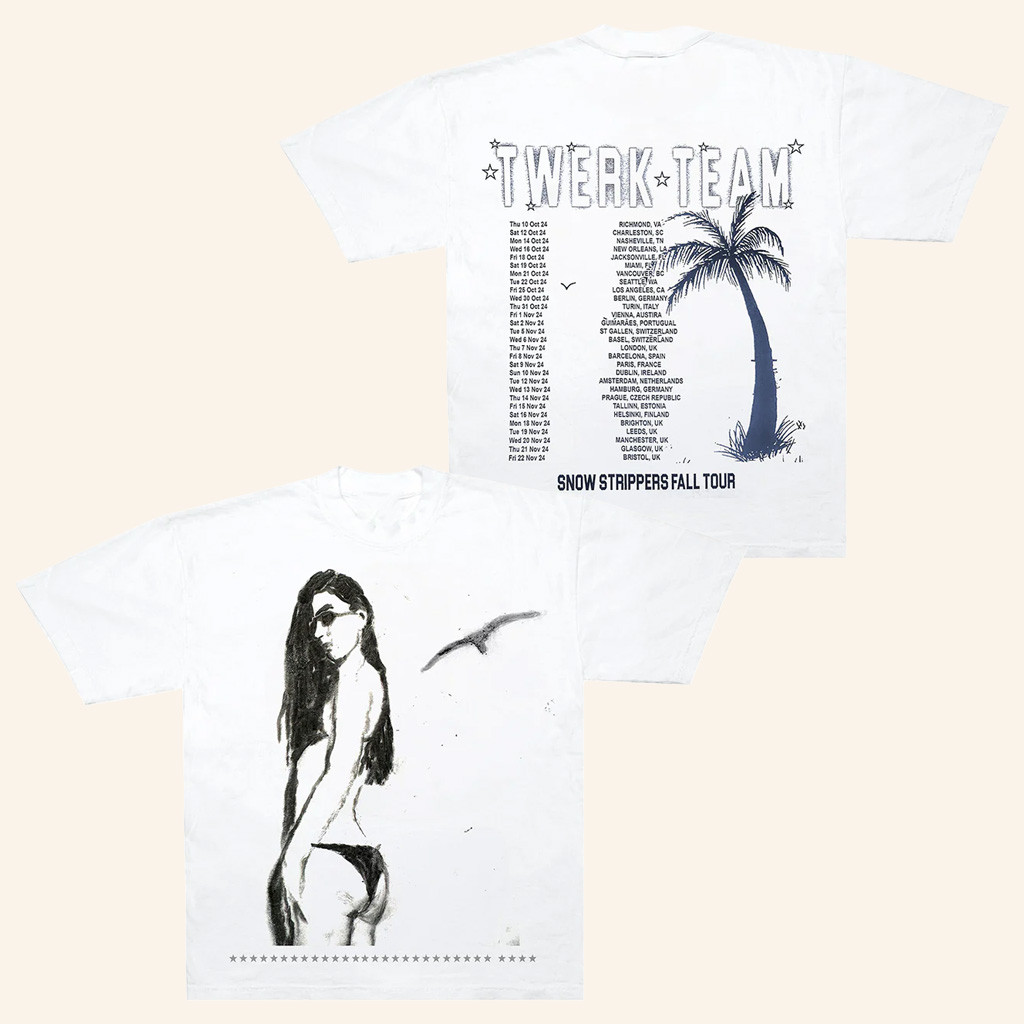 Snow Strippers Merch Twerk Team T-Shirt Cool For Music Lovers