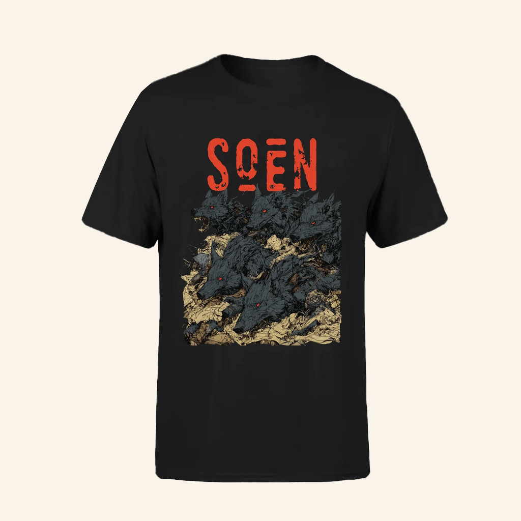 Soen Merch Wolves T-Shirt Birthday For Him