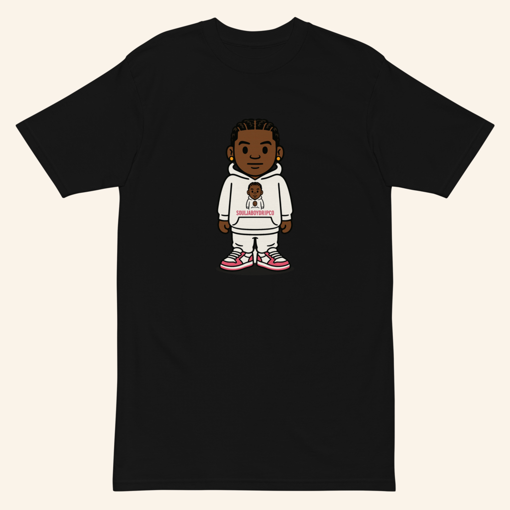Soulja Boy Drip Co Merch Soulja Boy Drip Co Cartoon T-Shirt For Rap Lovers