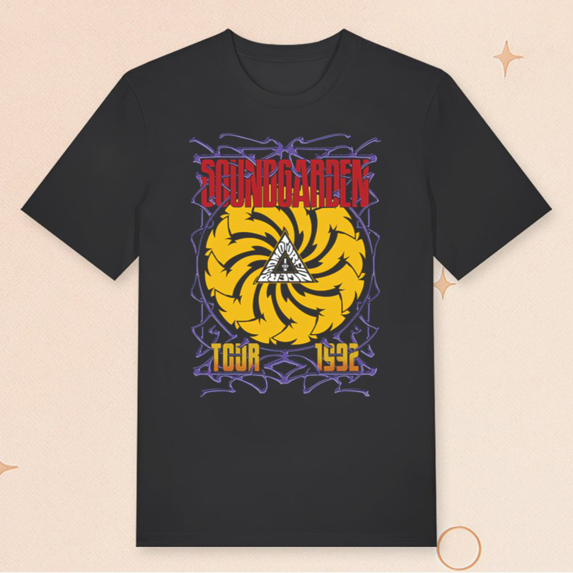 Soundgarden Merch Soundgarden Tour 1992 T-Shirt For Rock Lovers