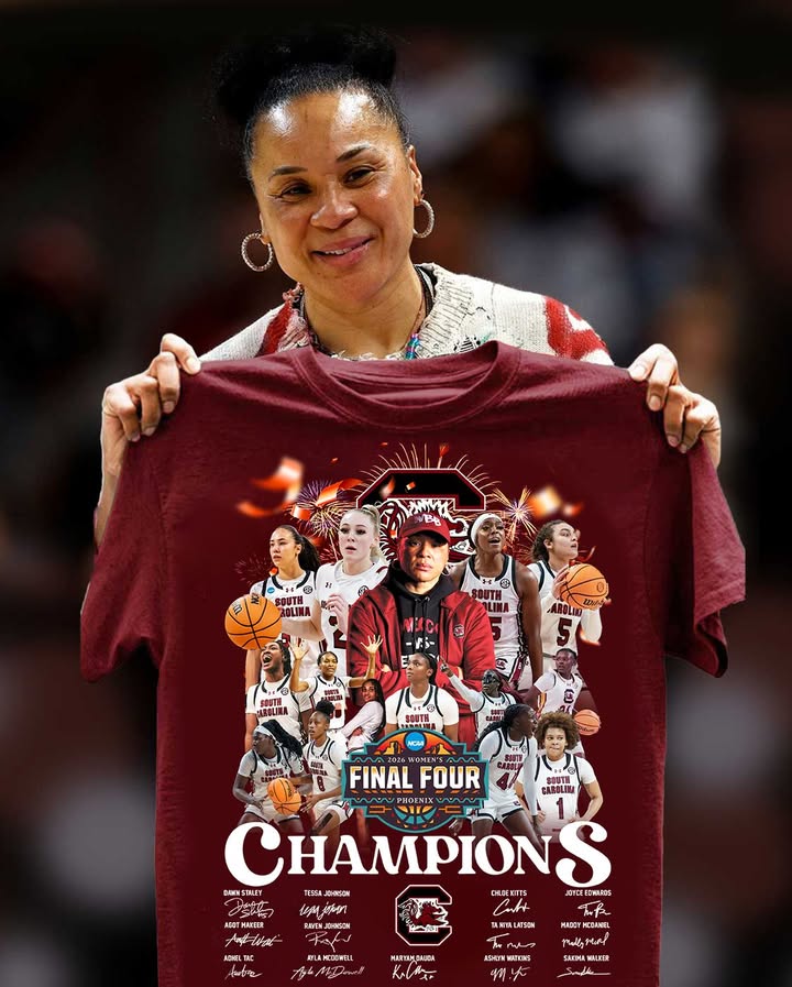 South Carolina Gamecocks Women's Basketball Team NCAA T-Shirt