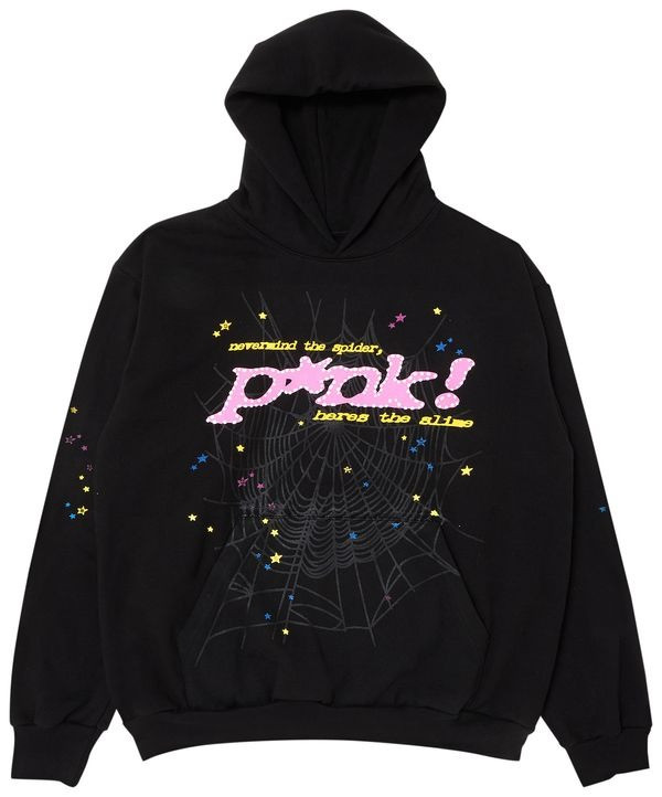 Sp5der Pnk Hoodie Black 555 Spider Web Hoodie Apparel Merchandise Great Gifts