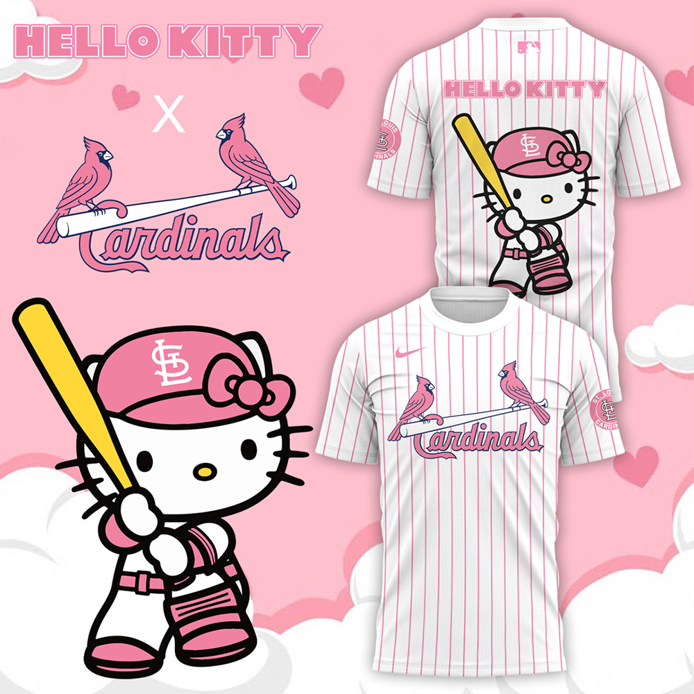 St. Louis Cardinals Hello Kitty Night September 19th Shirt Baseball Team Gift Ideas