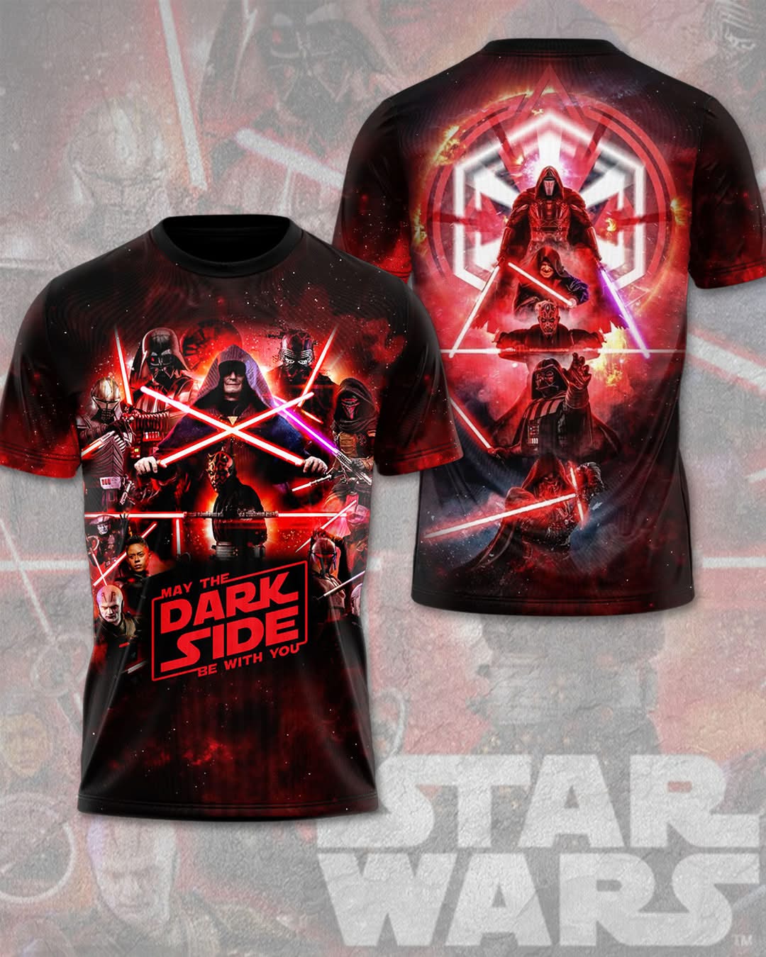 Star Wars May The Dark Side Be With You Limited T-Shirt