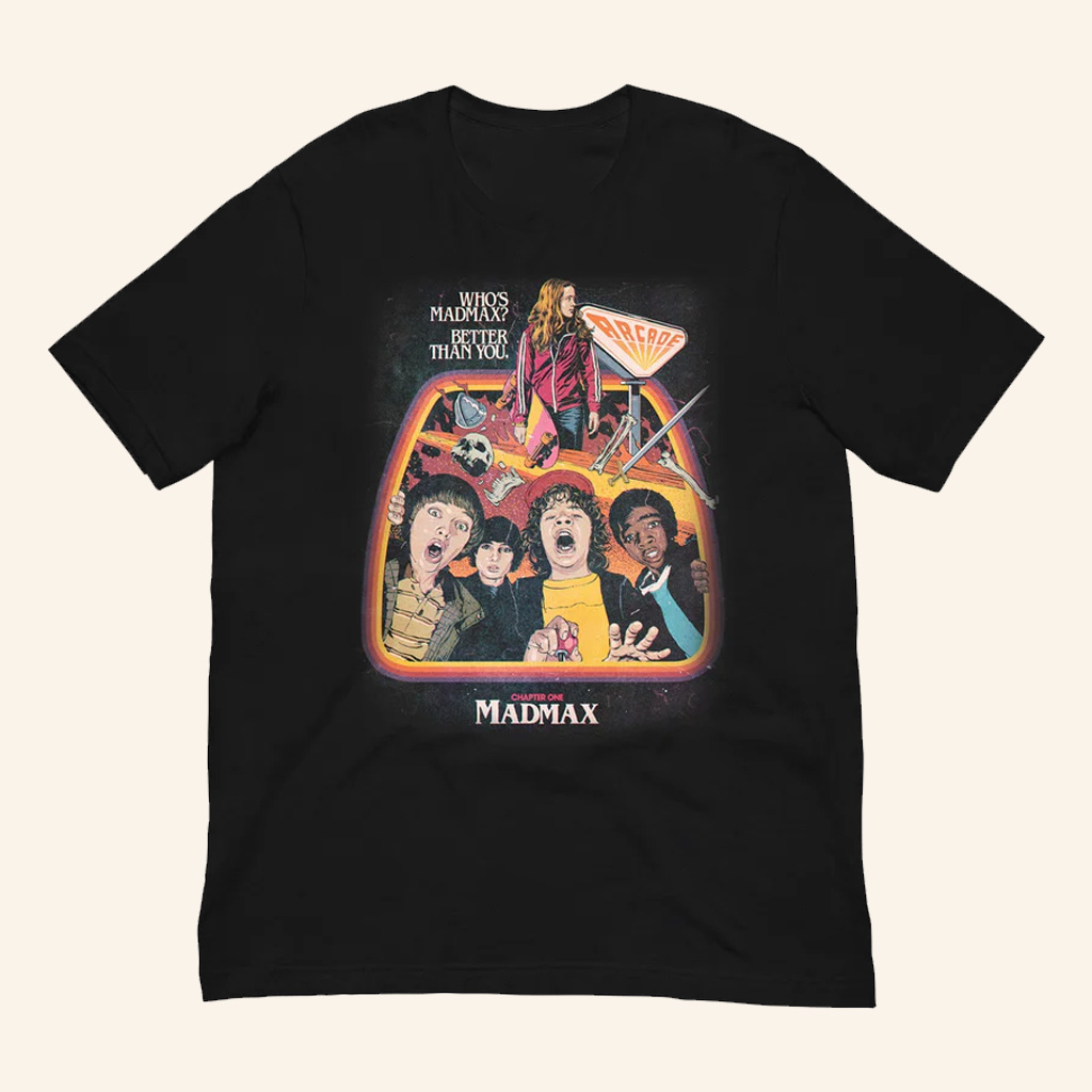 Stranger Things Merch Stranger Things Season 2 x Butcher Billy Madmax T-Shirt Him Gifts