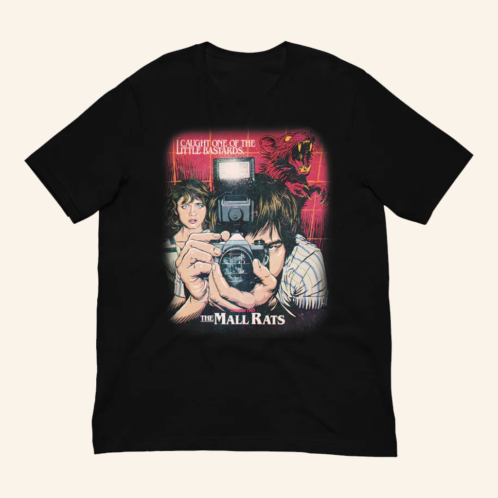 Stranger Things Merch Stranger Things Season 3 x Butcher Billy The Mall Rats T-Shirt Fans Gifts